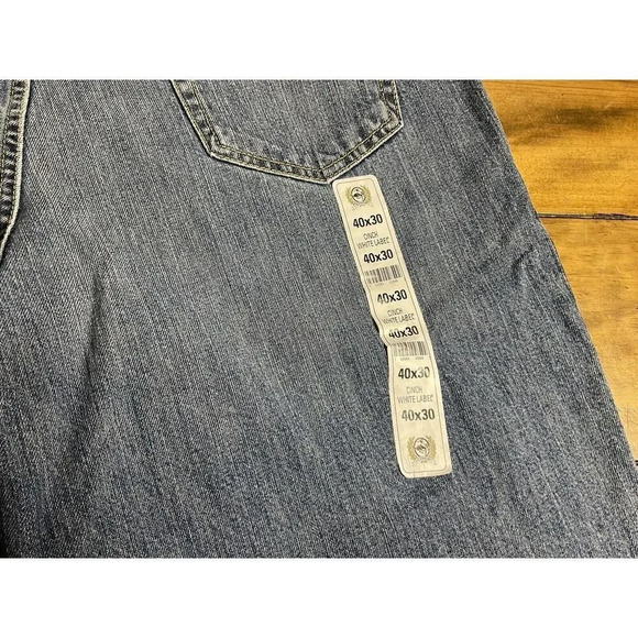 Cinch White Label Mid Rise Straight Leg Jeans Mens Size 40x30 Western Cowboy NWT - Picture 8 of 14